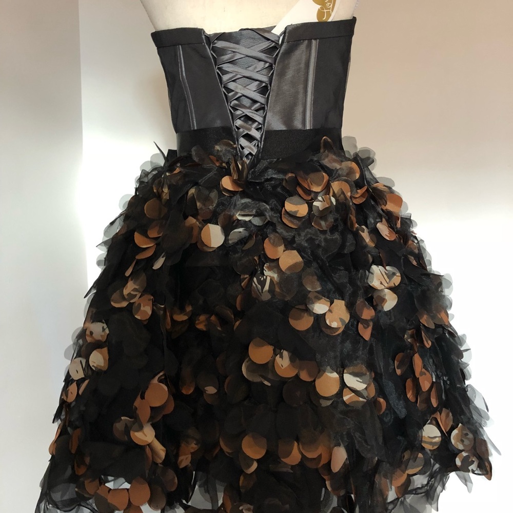 Perfect for NYE🆕ONE SIZE 8 LEFT Black and leopard - Picture 3 of 8